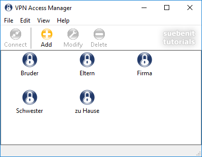 Shrew Soft VPN Access Manager